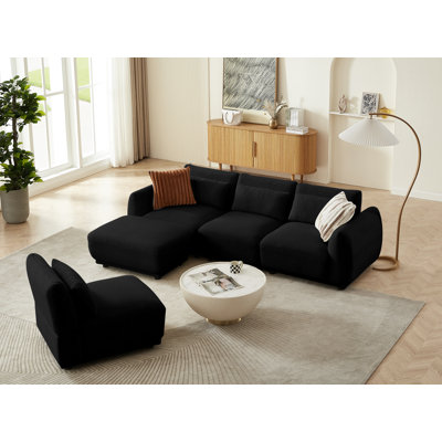Emose 2 - Piece Upholstered Sectional by Latitude Run