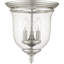 Plafonnier encastré 3 lumières 11,5 po Aaven-16518477