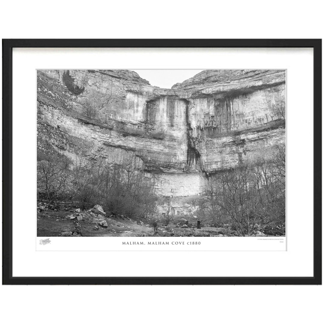 'Malham, Malham Cove C1880' - Picture Frame Photograph Print on Paper