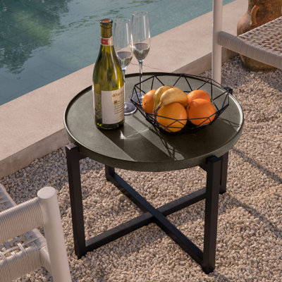 Table d'appoint en béton Neyland