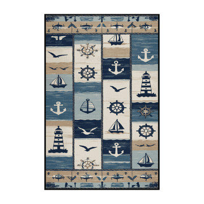  Tapis nautique lavable New England