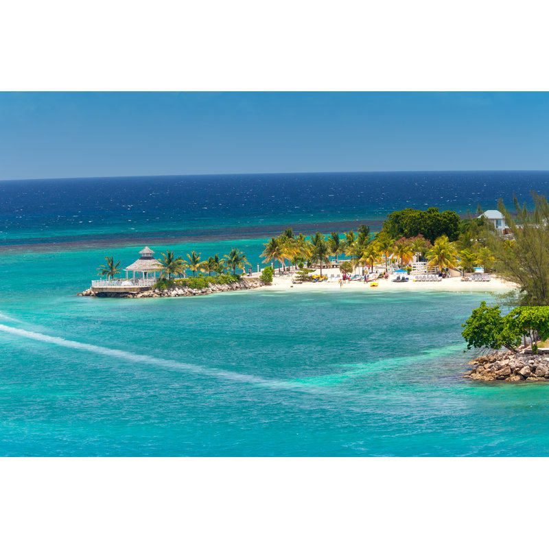 Ocho Rios, Jamaica - Wrapped Canvas Print, 30cm H x 46cm W x 3.8cm D