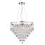 Lustre unique à 5 lumières avec accents de cristal Hera