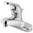 Kingston Brass Wyndham Single-Handle Deck Mount 4" Centerset Bathroom Faucet-29272653-29486632