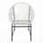 Nusa Outdoor Patio Wicker Chair, Durable Iron Frame, Weather-Resistant PE Rattan, Set of 2-167494889