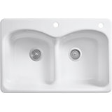 Langlade® 33" L x 22" W Drop-In Kitchen Sink