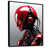 Black Floater Framed selected