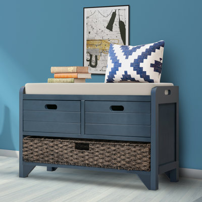 Khalin Upholstered Storage Bench
