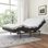 Structure de lit réglable avec télécommande sans fil, réglages indépendants de la tête et des pieds, compatible avec les matelas en mousse à mémoire de forme et en latex