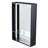 Wervin Engineered Wood Flat Wall Mirror with Shelves