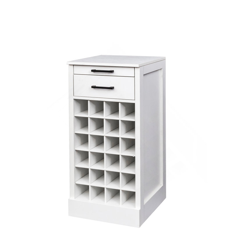 Buffet brun modulaire 24 pièces, Blanc