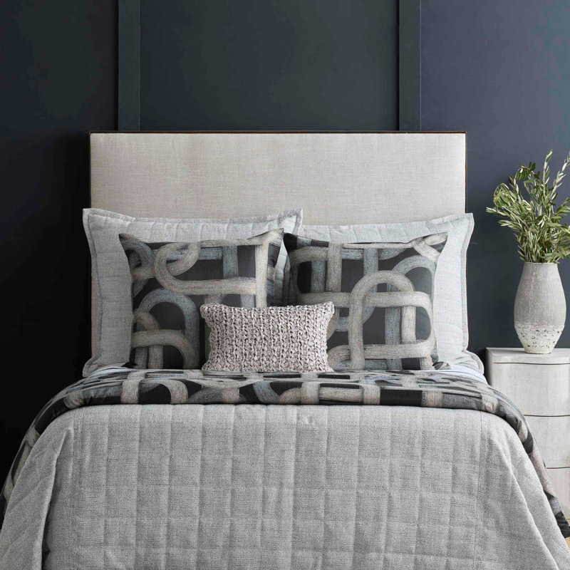 Interchange Duvet Cover, King Duvet Cover, Black