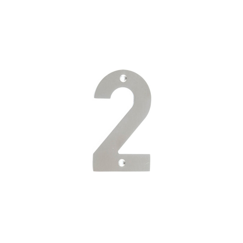 10cm H Stainless Steel House Number, 2