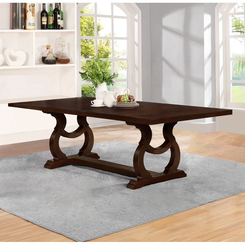 Keeter 104-inch Extension Leaf Dining Table Antique Java, Antique Java