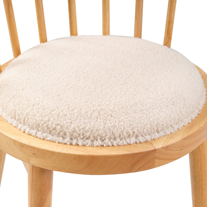 Pelaga Boucle Upholstered Side Chair, Beige