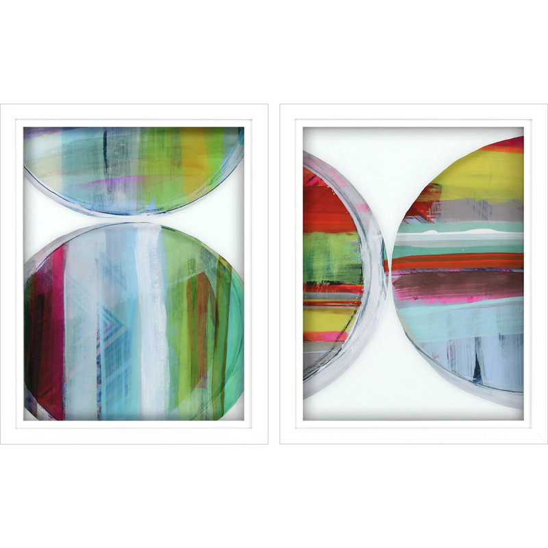 Rhythmic Circles I Set by Cartissi