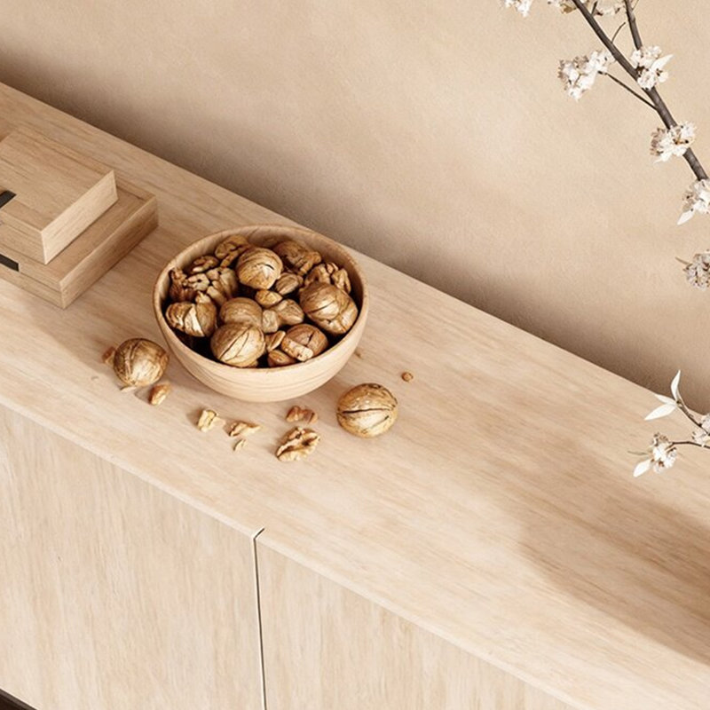 Buffet minimaliste moderne de style chinois, H 35,4 po x l 70,8 po x P 15,7 po
