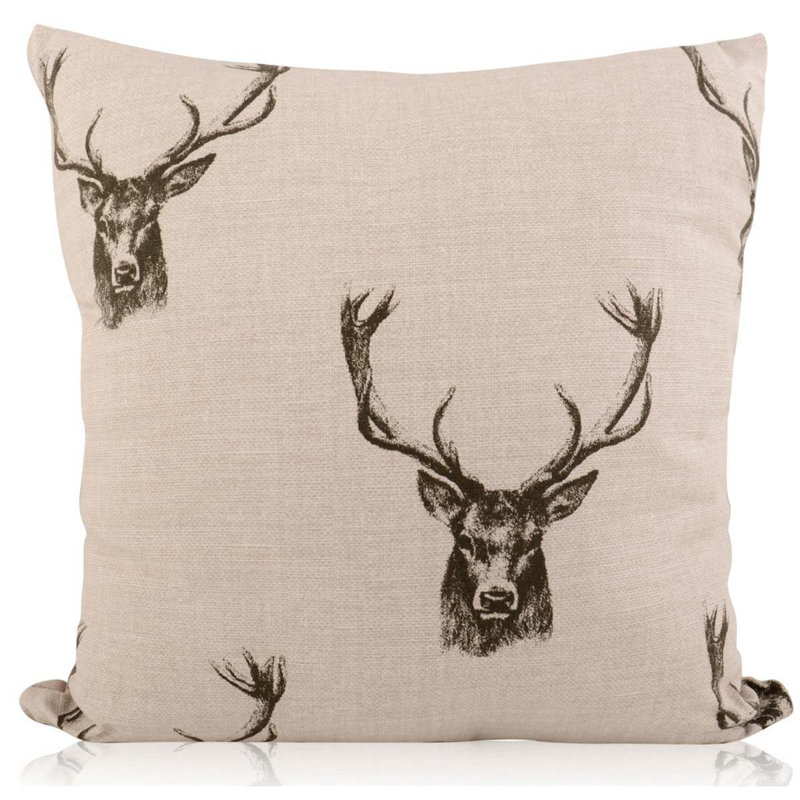 Sina Animal Print Square Cushion