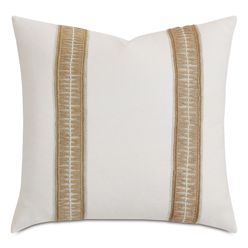 Sanders Linen Square Pillow Cover & Insert