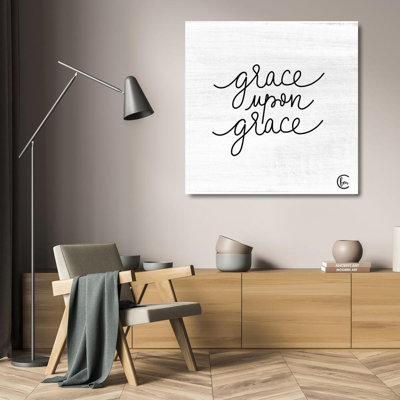 Ophelia  Co Fearfully Made Creations Gallery Wrapped Canvas Art Titled Grace Upon Grace