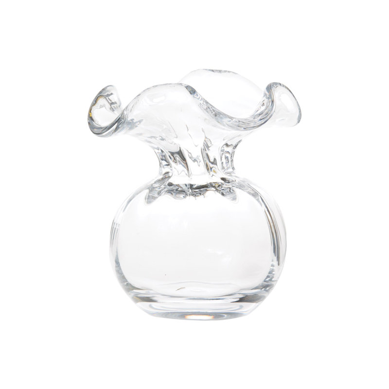 Hibiscus Handmade Glass Table Vase