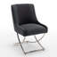 Chaise d'appoint rembourrée en velours Elian-101444861-122883345