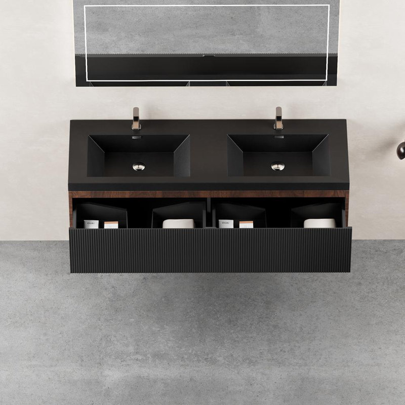 59'' Floating Bathroom Vanity with Sink