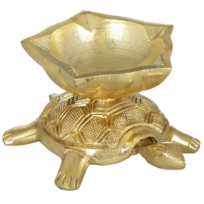 1.5'' H Brass Tabletop Tealight Holder