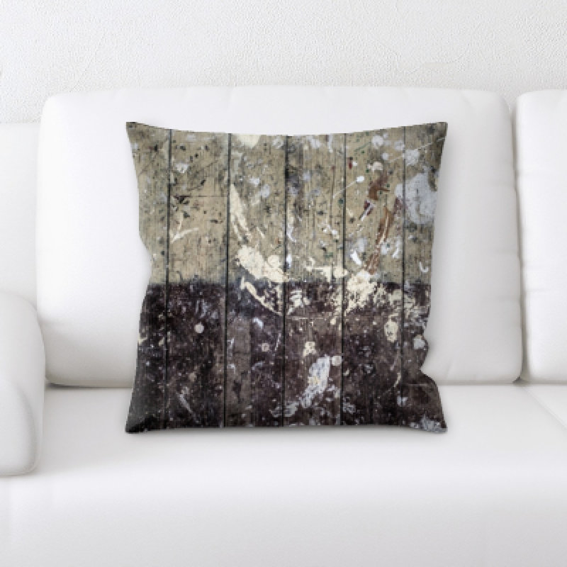 Microsuede Throw Pillow