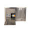 Hotte de cuisine murale à conduit 30 po 720 pi ³/min en nickel brossé
