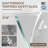 44"-48" W X 76" H Frameless Sliding Shower Door, Brushed Nickel Shower Screen, 5/16" (8Mm) Clear Tempered Glass With Explosion-Proof Film-122371789