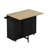 Multi-Functional Kitchen Island Cart With 2 Door Cabinet And Two Drawers-631645177