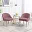 Fauteuil en velours touffeté de 25,6 po de large Teashia-207995119