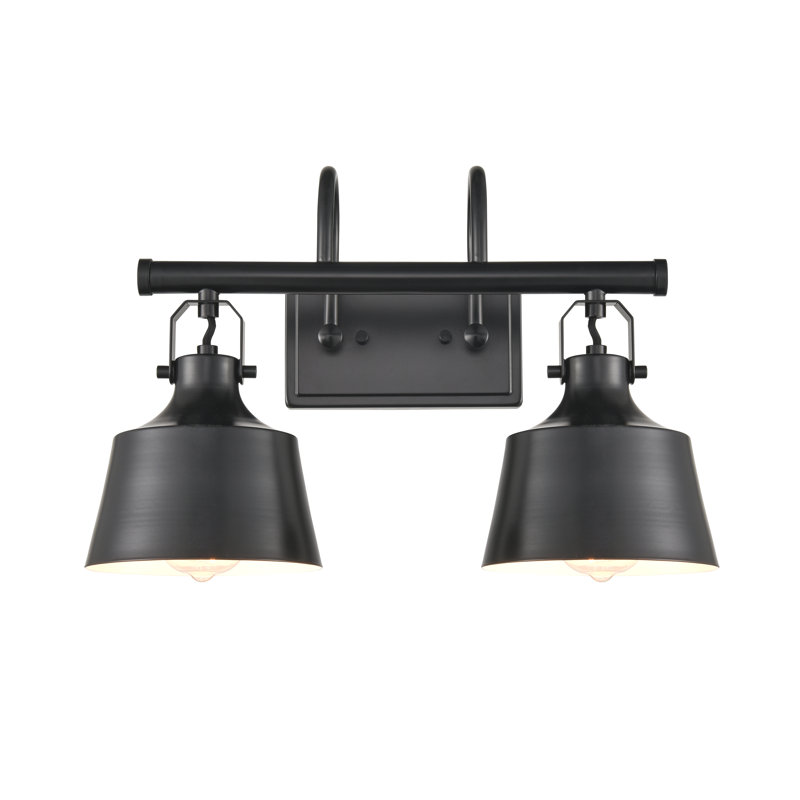 Deming 2 - Light Dimmable Vanity Light, Matte Black