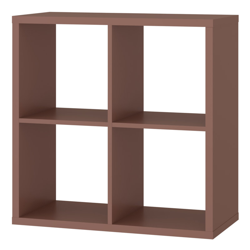 72.8 cm H x 72.7 cm W Cube Bookcase, Orange
