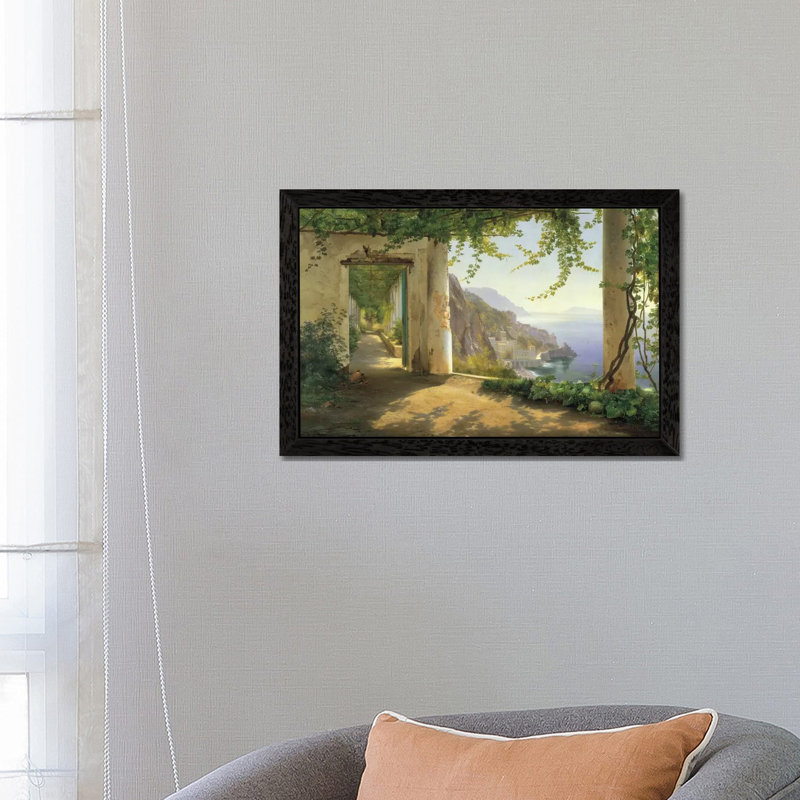 Print, 101.6 cm H x 66.04 cm W, Black Floater Framed