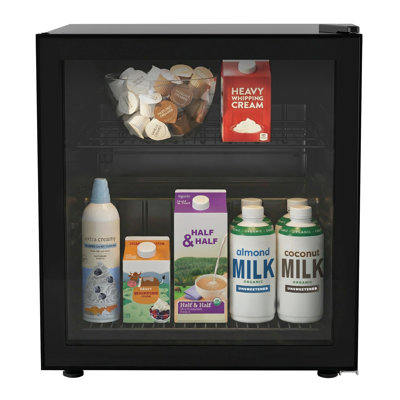 Compartiment à boissons Avanti, capacité de 60 canettes, en noir