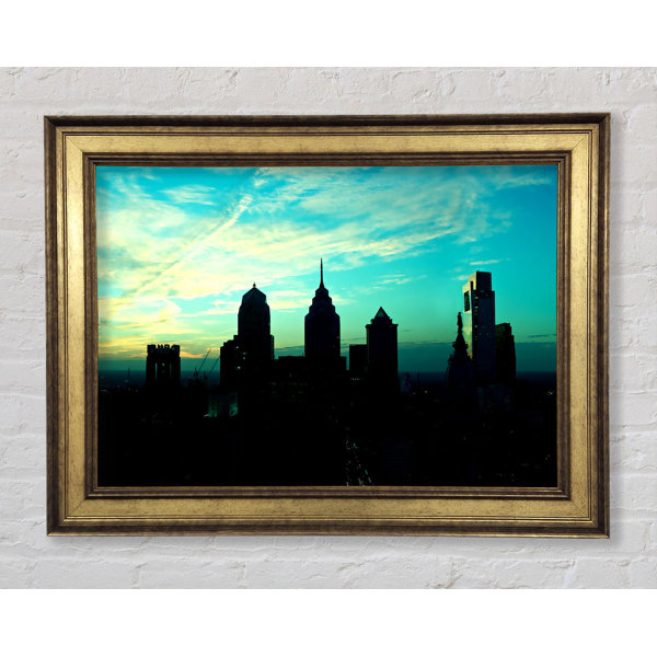 Frame Philadelphia Brayden Studio Philadelphia Usa - Single Picture Frame Print | Wayfair ...