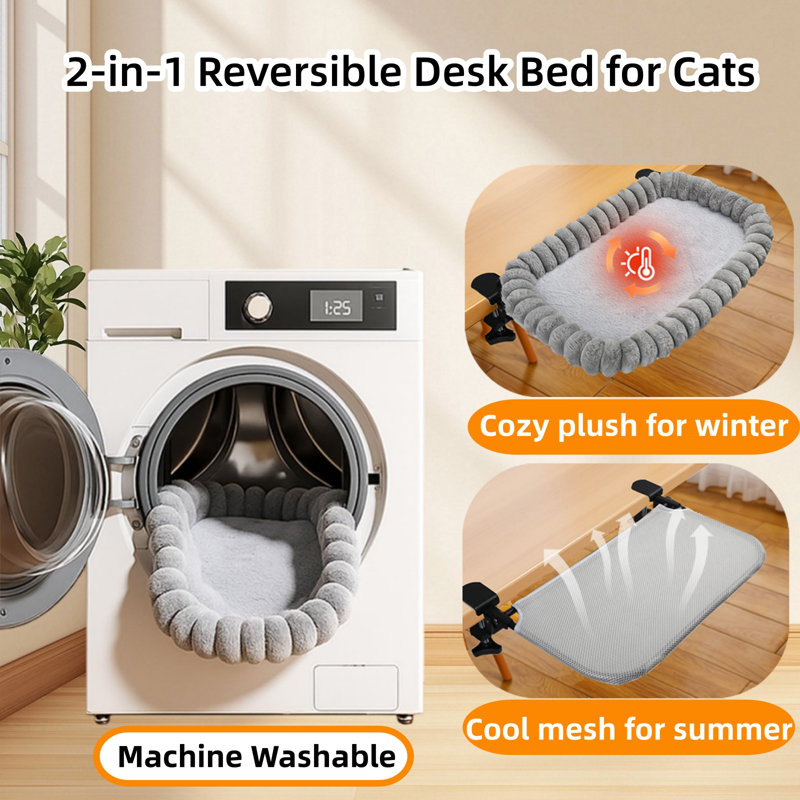 Lit-bureau pour chat Clamp-on