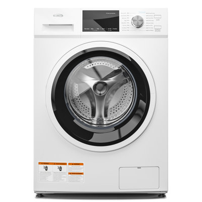 2.7 cu. ft. Stackable Front Load Compact Washing Machine in White, FWM-3CF-W
