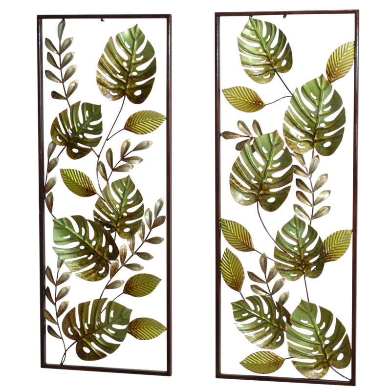 Plants & Flowers Wall Decor on Metal