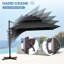 11' Square Patio Cantilever Umbrella, Base Included-1448983766