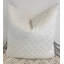 Abstract Ivory Square Cushion Cover
