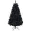 Arbre de Noël artificiel non éclairé de 6 pi de hauteur avec 1000 pointes de branches, ouverture automatique, base en acier pour un décor des Fêtes facile