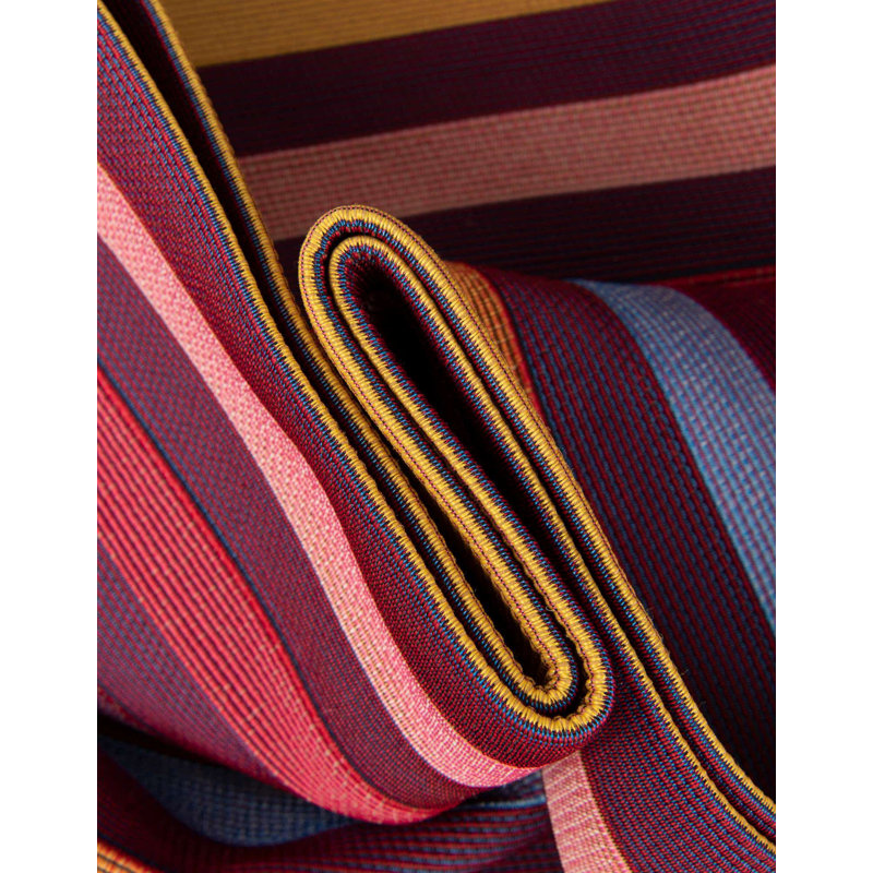 Grierson Striped Indoor / Outdoor Rug, Square 7'10"