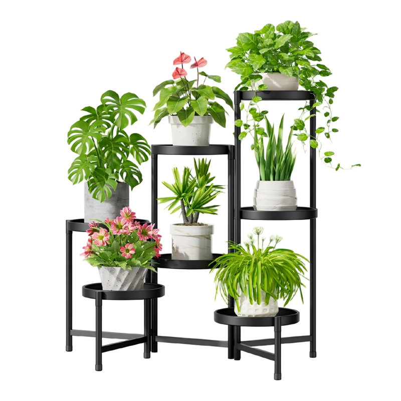 Iron 7 Tier Plant Stand