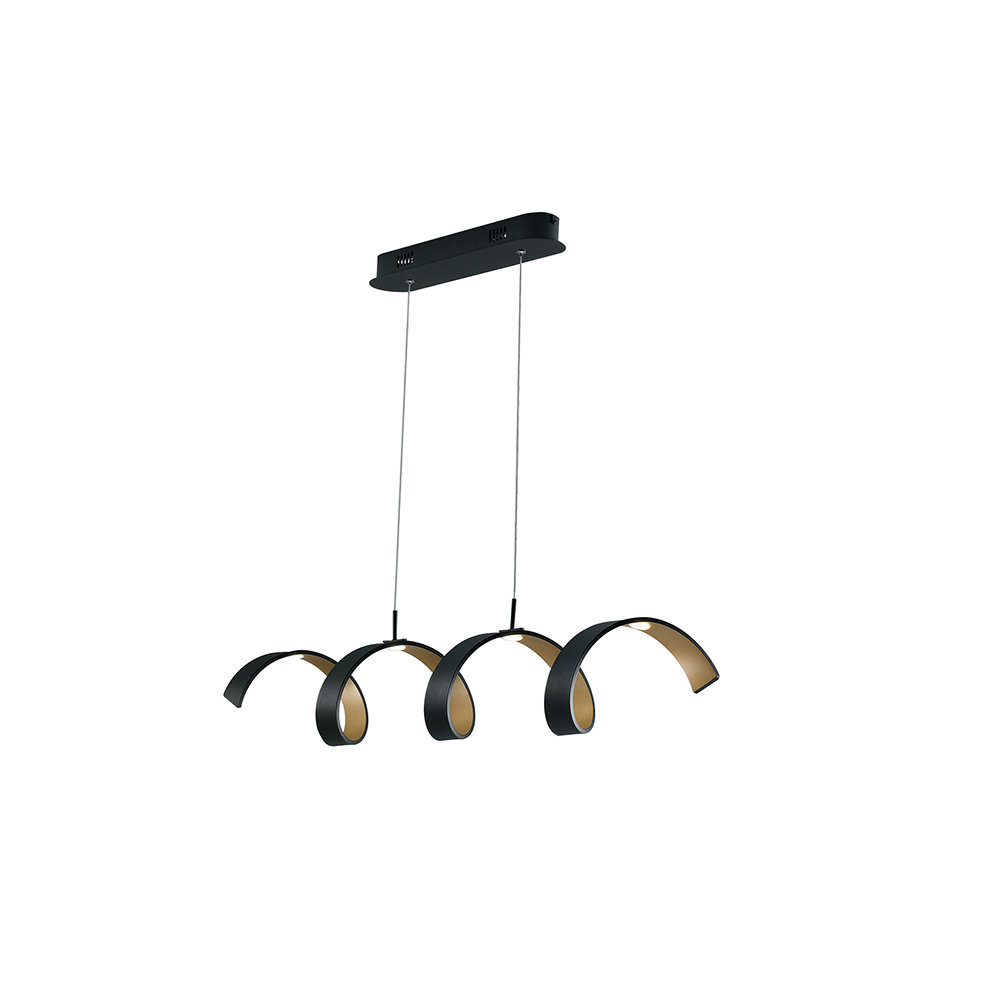 1-Light Geometric LED Pendant