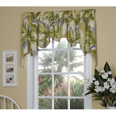 Munich Cayman II Tropical Cotton Floral Empress Swag