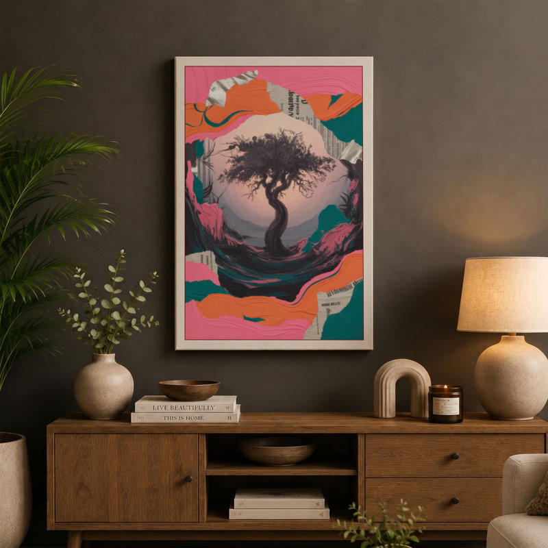 Print, 30x20 - 76.2 x 50.8 cm, Terracotta Border
