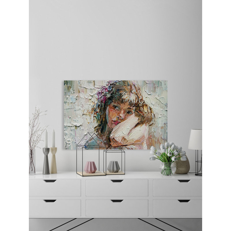 Make Things Happy - Wrapped Canvas Painting, 25cm H x 38cm W x 3.81cm D
